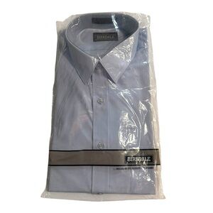 Eaton Birkdale Men’s Vintage Regular Fit Dress Shirt Button Down Blue Collar